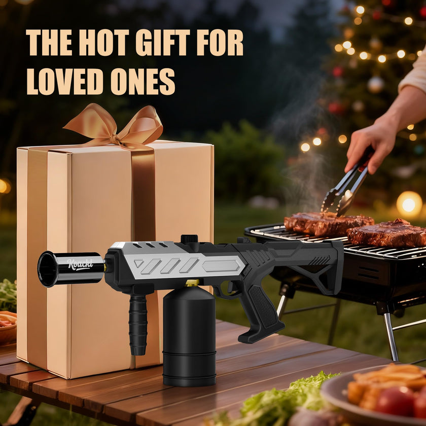 Powerful Propane Torch Gun, Blow Torch with Adjustable Flame, Flamethrower Kitchen Torch Gun Gas Welding Kits for Outdoor BBQ, Searing Steak, Camping & Charcoal Torch Lighter(Tank Not Included) 🍁 All In One Marketplace Canada