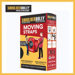 SHOULDER DOLLY Moving Straps - Lifting Strap for 2 Movers - Move, Lift, Carry, And Secure Furniture, Appliances, Heavy, Bulky Objects Safely, Efficiently, More Easily Like The Pros - Essential Moving Supplies - LD1000 🍁 All In One Marketplace Canada