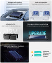 Solar Battery Trickle Charger for Car Battery, Portable and Waterproof Solar Battery Maintainer, Amorphous Silicon Solar Panel car Battery Charger (Solar Battery Charger 7.5W) 🍁 All In One Marketplace Canada