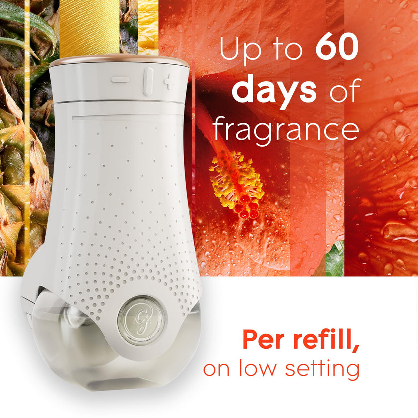 Glade PlugIns Air Freshener Oil Refill, Scented and Essential Oils for Home and Bathroom, Hawaiian Breeze, 5 Refills 🍁 All In One Marketplace Canada