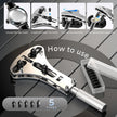JOREST Watch Repair Tool Kit, Battery Replacement, Strap Adjustment, Bracelet Pin Removal, Band Link Remover, Resizing Tool, Wrench Opening Cover, Case Back Opener, Screwdriver, Spring Bar 🍁 All In One Marketplace Canada