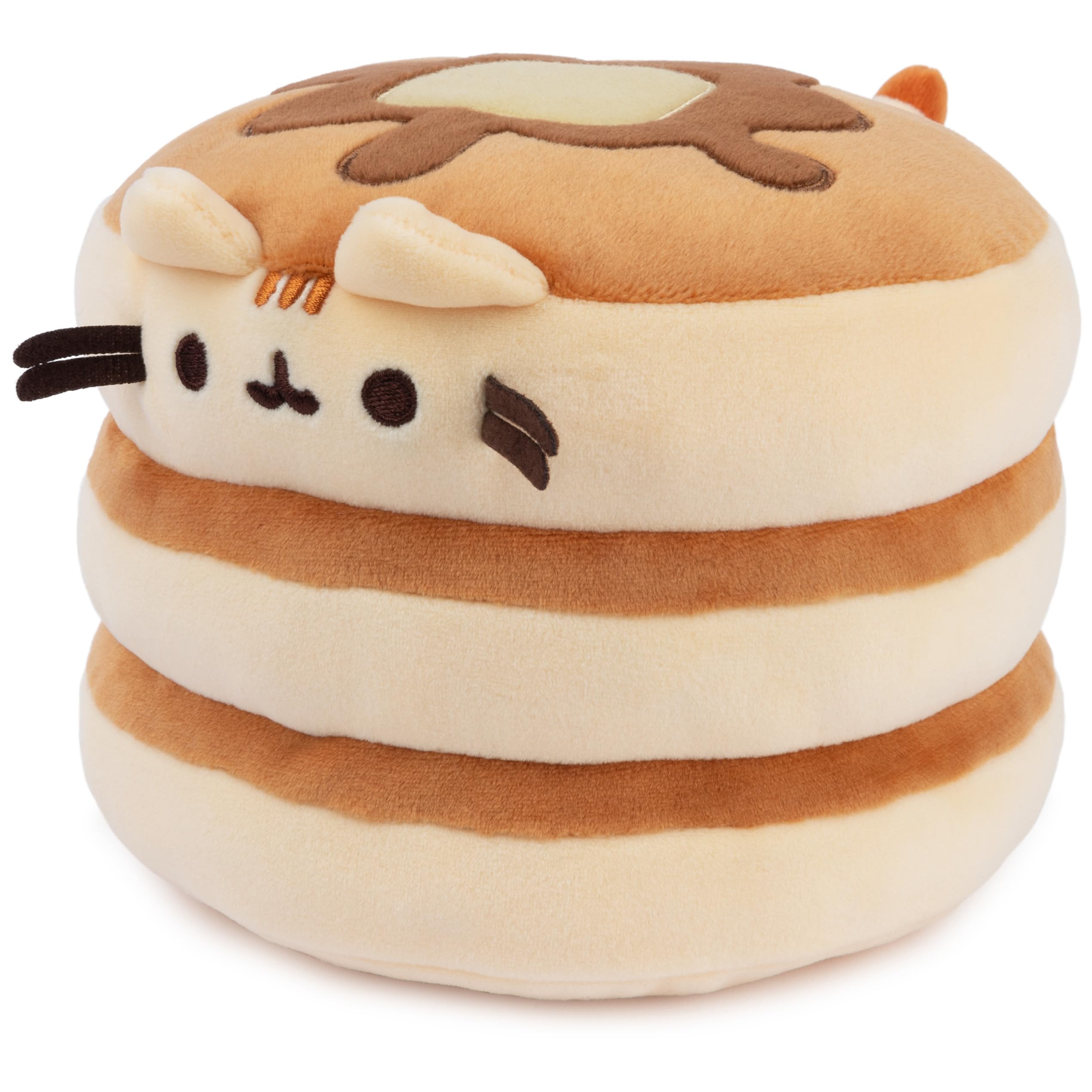 GUND Pusheen The Cat Pancake Squisheen Plush, Squishy Toy Stuffed Animal for Ages 8 and Up, Brown, 6” 🍁 All In One Marketplace Canada