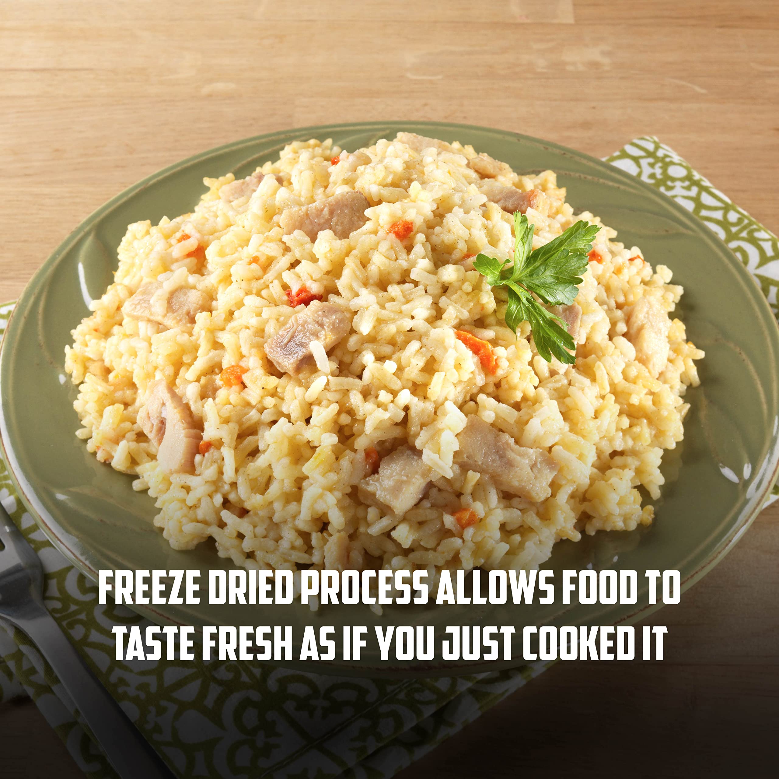 Mountain House Rice and Chicken, Freeze Dried Emergency Food (1 Pouch) 🍁 All In One Marketplace Canada