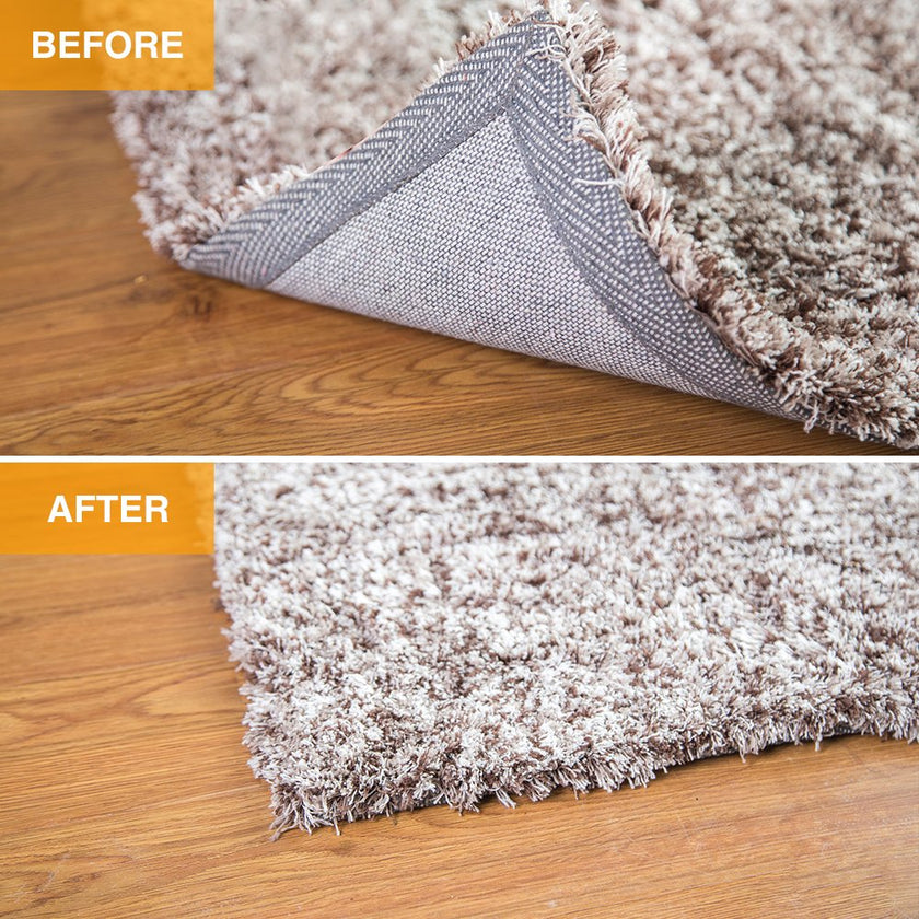 Home Techpro Rug Pads Grippers, 8 PCS Non Slip Washable Grippers for Rug, “Vacuum TECH” - New Materials to Anti Curling Rug Pad : Keep Your Rug in Place & Make Corner Flat and Easily Peel Off 🍁 All In One Marketplace Canada