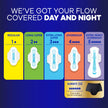 ALWAYS MAXI OVERNIGHT PADS WITH WINGS, SIZE 5, EXTRA HEAVY OVERNIGHT, UNSCENTED, 72 COUNT TOTAL (PACK OF 3) 🍁 All In One Marketplace Canada