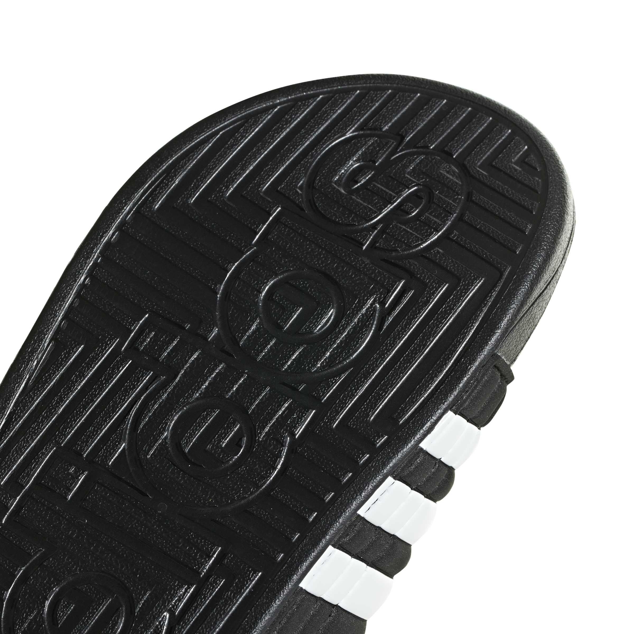 adidas Unisex-Adult Adissage, Core Black/White/Core Black, 10 🍁 All In One Marketplace Canada