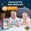 Inspire Dimples Booster Pads, Baby Diaper Doubler with Adhesive - Boosts Diaper Absorbency - No More leaks 30 Count (with Adhesive for Secure Fit) (30 Count) 🍁 All In One Marketplace Canada