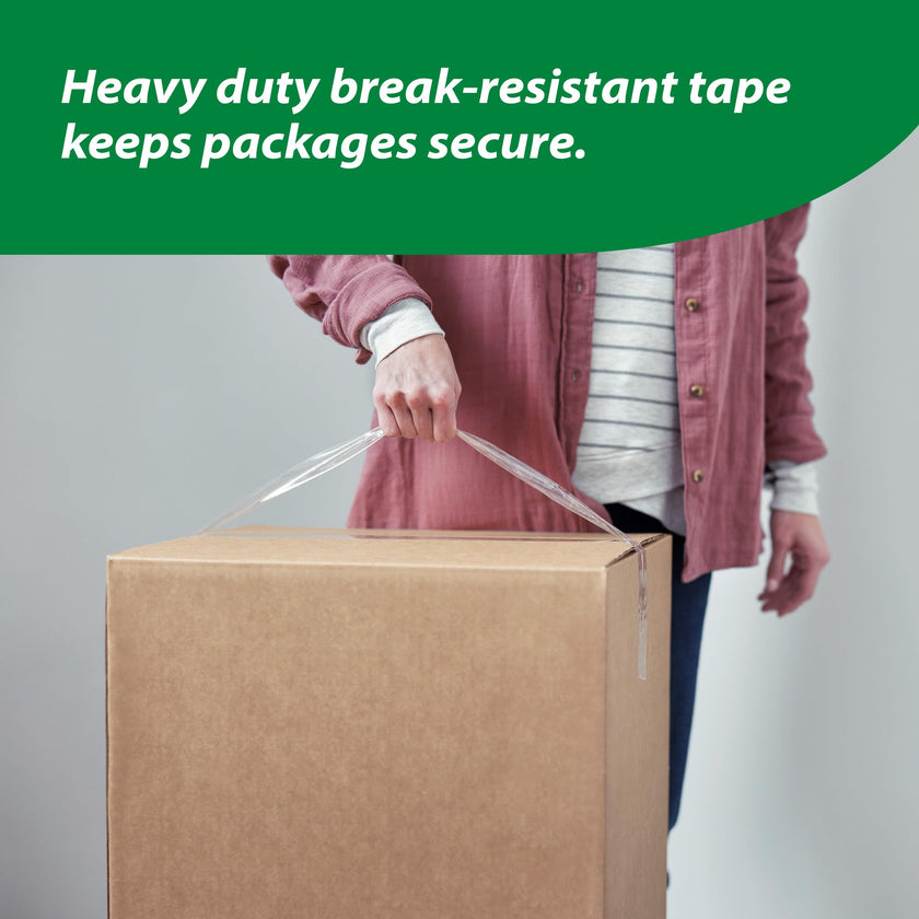 Duck Brand HD Clear High Performance Packaging Tape, 1.88-Inch x 54.6-Yard, Crystal Clear, 6-Pack (441962) 🍁 All In One Marketplace Canada