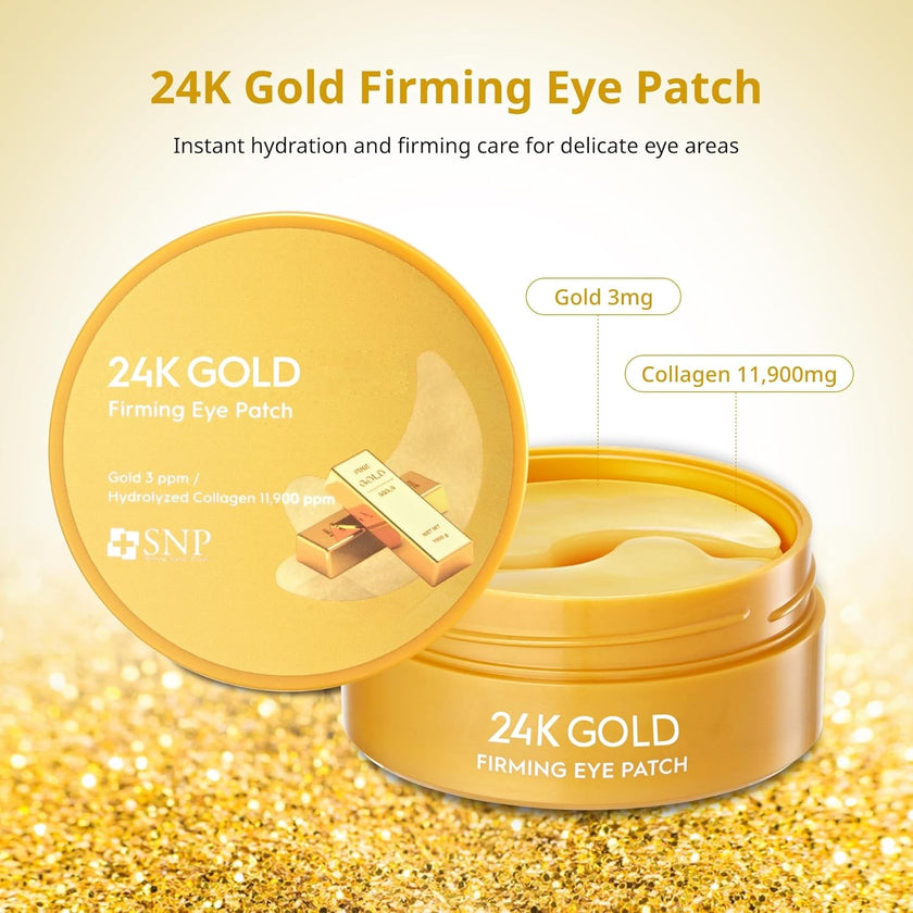 SNP Gold Collagen Firming Eye Patch 60ea