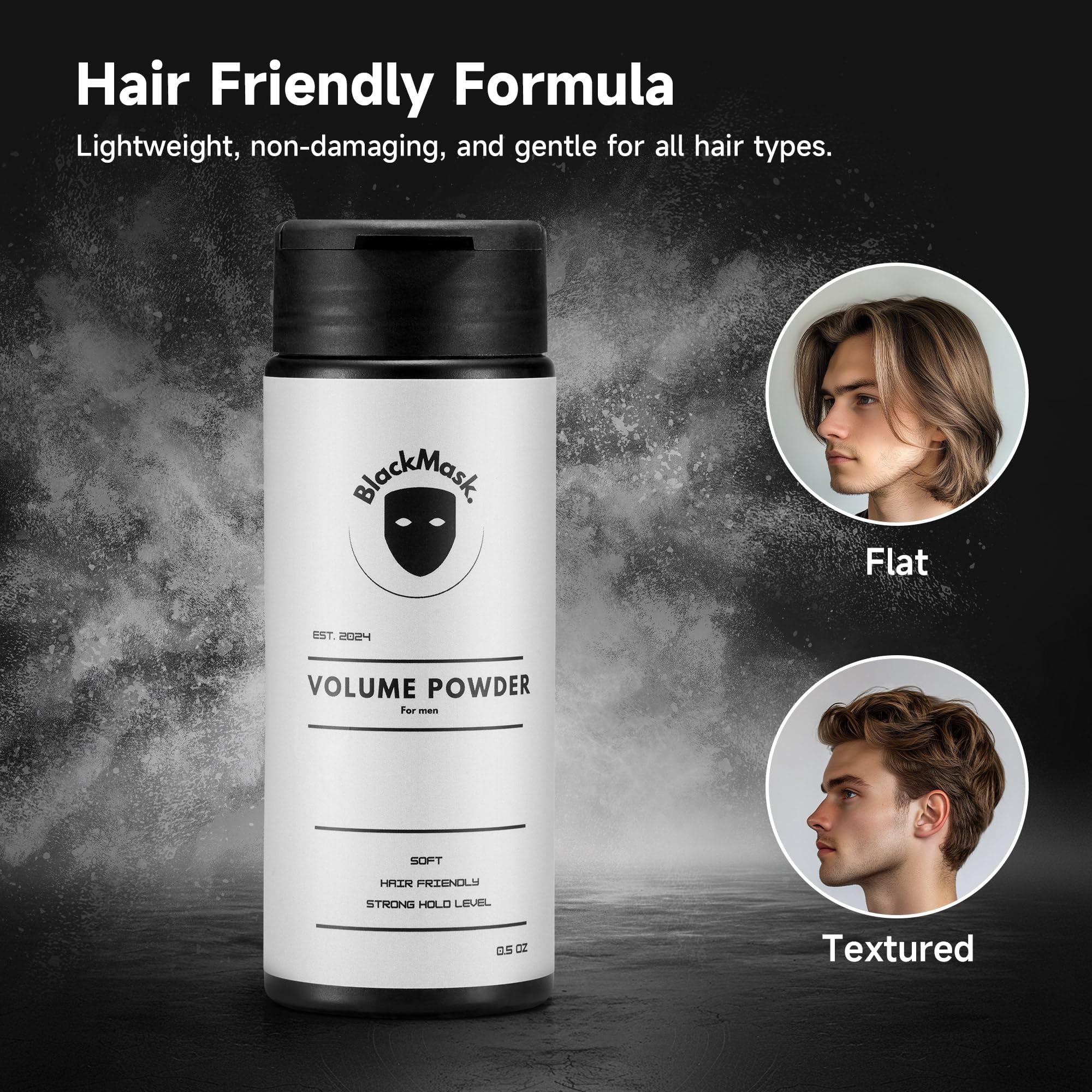 Hair Texture Powder for Men, Easy-to-Apply Styling Powder for Dry Hair Looks (Pack of 1) 🍁 All In One Marketplace Canada