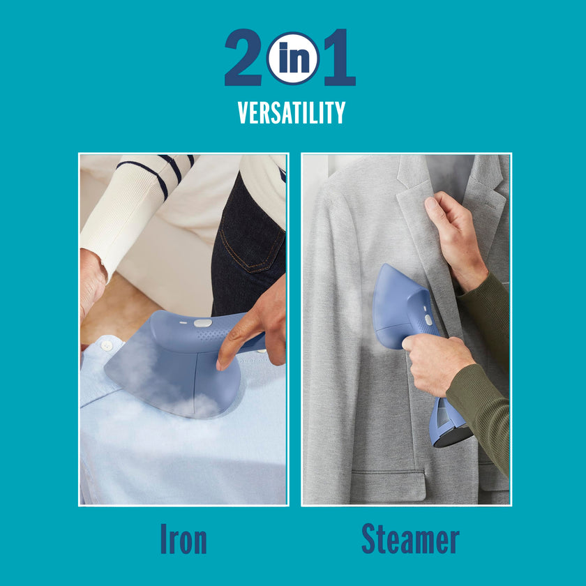 Conair Extreme Steam & Press 2 in 1 Steamer, Handheld Fabric Steamer, 1700W Clothing Stemaer, 30 second Heat-up, Travel Steamer 🍁 All In One Marketplace Canada