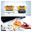 VERONES 10 Pack Glass Meal Prep Containers, Airtight & Stackable Glass Food Storage Containers Set with Lids,Exclusive of BPA,for Microwave, Oven, Freezer & Dishwasher,Grey 🍁 All In One Marketplace Canada