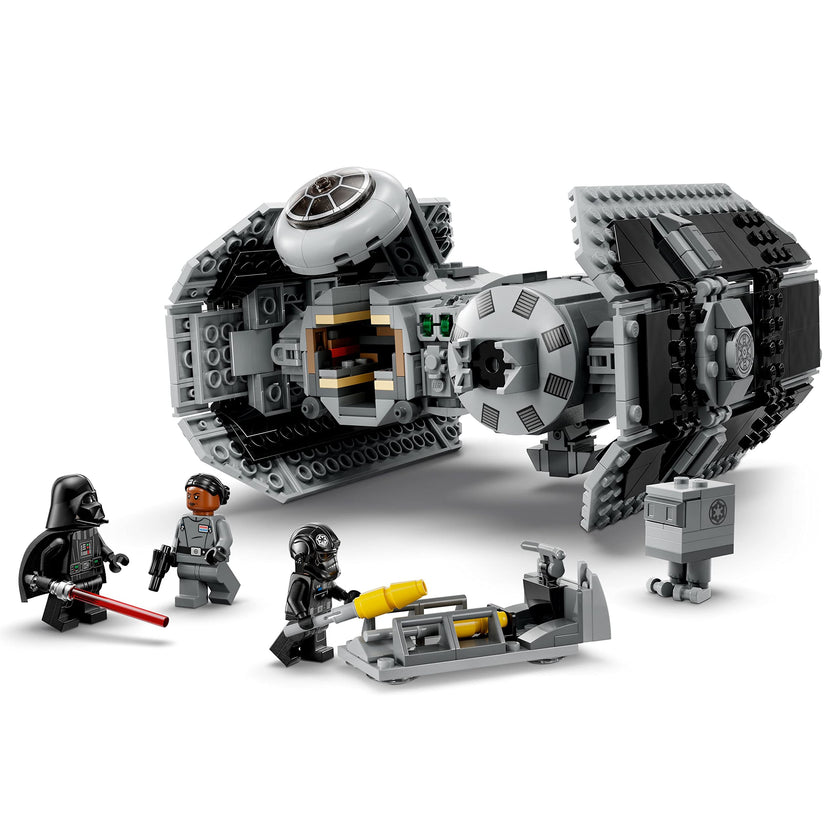 LEGO Star Wars TIE Bomber Model Building Kit, Star Wars Toy Starfighter with Gonk Droid Figure, Darth Vader Minifigure and Lightsaber, Collectible Star Wars Gift for 9 Year Olds, 75347 🍁 All In One Marketplace Canada
