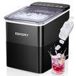 EUHOMY Countertop Ice Maker, 26.5 lbs/24H Portable Ice Machine with Ice Scoop & Basket, Fast 6-10 Mins Ice Making, 2 Ice Sizes, Ideal for Home, Kitchen, RV, Party 🍁 All In One Marketplace Canada