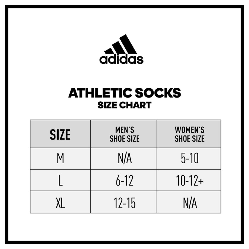 adidas Men's Cushioned 3-Pack Low-Cut Socks, White/Grey/Black, Large 🍁 All In One Marketplace Canada