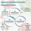 Igennus Sublingual Vitamin B12-Complex 1000mcg, Methylated B12, 180 Serving 🍁 All In One Marketplace Canada