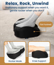 Everlasting Comfort Foot Rest for Under Desk at Work - Memory Foam Office Foot Stool & Under Desk Footrest Leg Elevation Pillow for Gaming & Home Office, Supports Posture 🍁 All In One Marketplace Canada