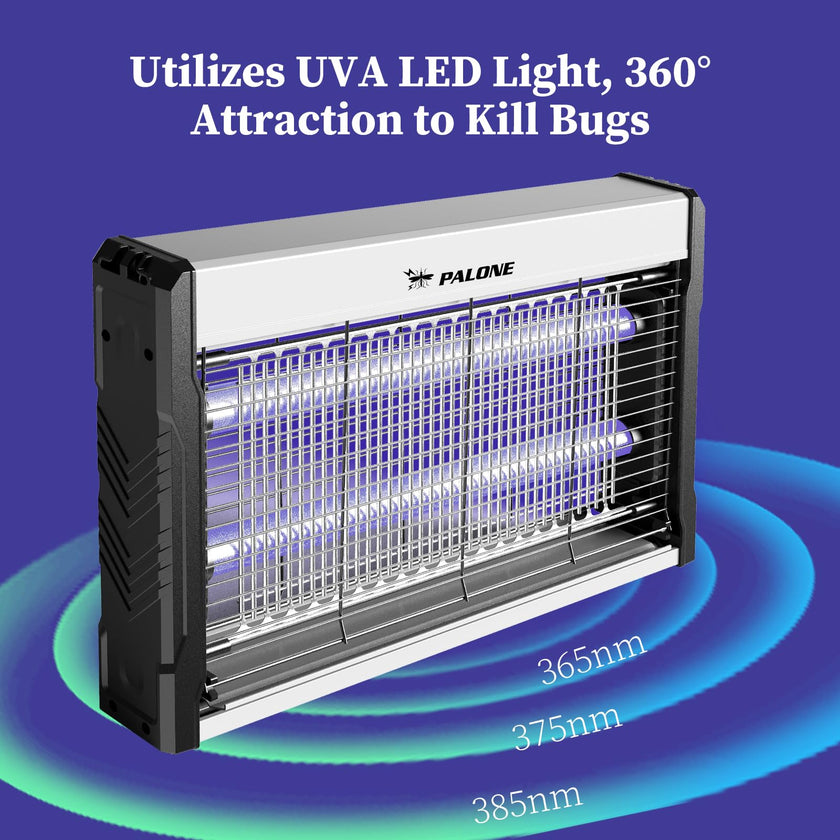 PALONE Bug Zapper, Fly Zapper with Hanging Function, Indoor Outdoor Zapper Effectively Protect Food from Fly for Dinging Room, Courtyard, Kitchen 🍁 All In One Marketplace Canada