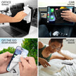 MagicFiber Microfiber Cleaning Cloths 6 Pack 6x7”- Premium Eye Glasses Cleaner for Lens and Screens I Scratch-Free Streak-Free Lint Free 🍁 All In One Marketplace Canada