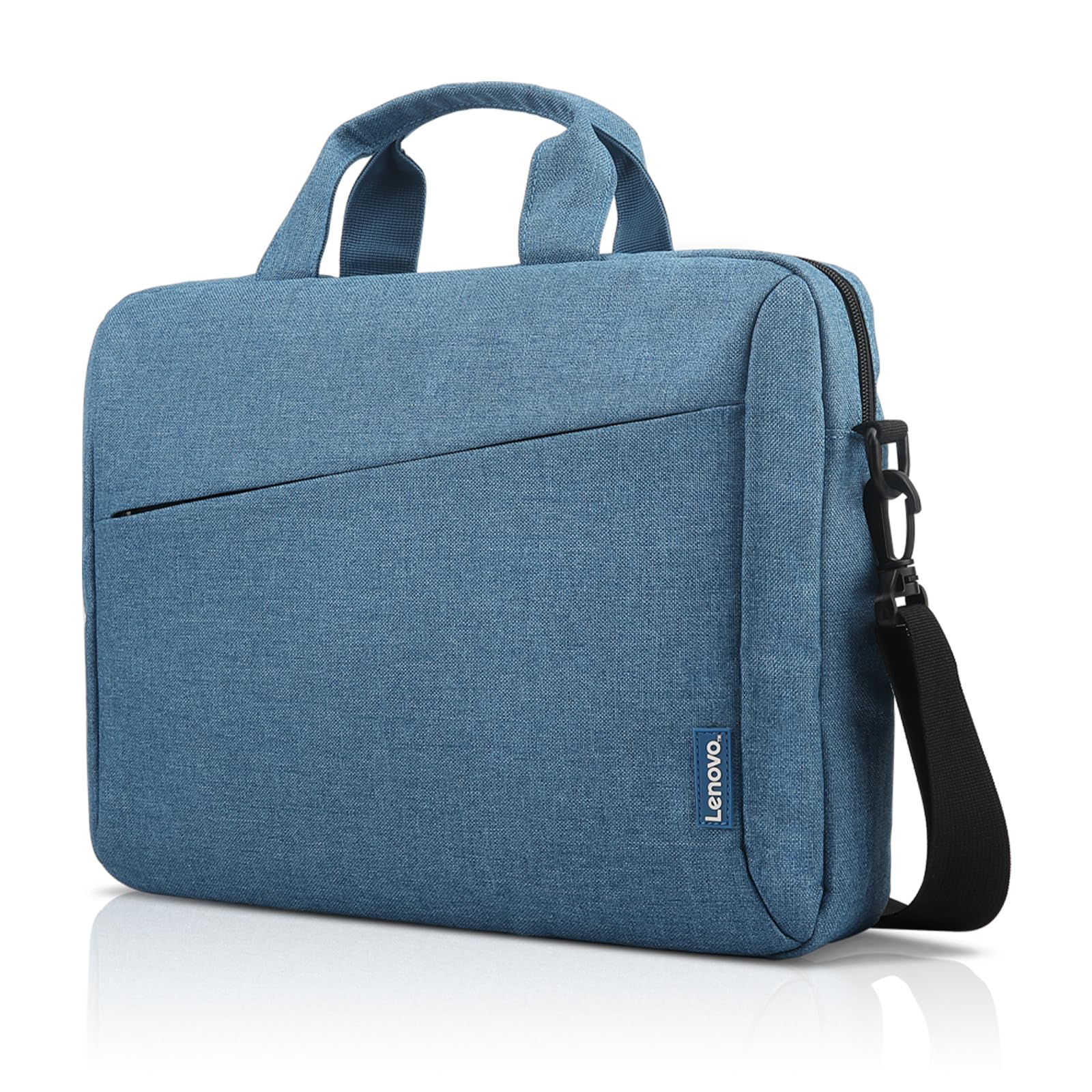 Lenovo Laptop Carrying Case T210, fits for 15.6-Inch Laptop and Tablet, Sleek Design, Durable and Water-Repellent Fabric, Business Casual or School, GX40Q17230 Casual Toploader - Blue 🍁 All In One Marketplace Canada