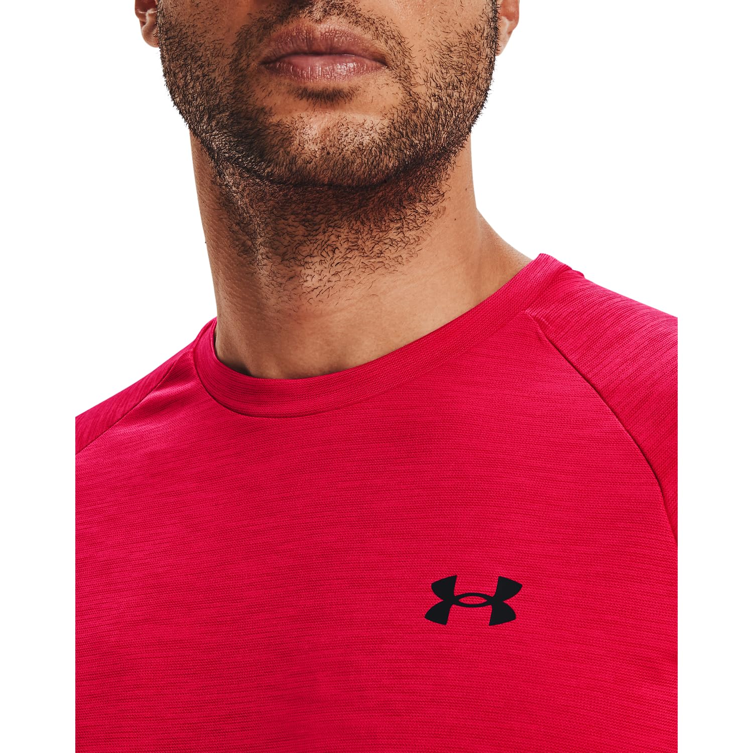 Under Armour Men's Velocity 2.0 Short Sleeve T Shirt, (600) Red / / Black, Medium 🍁 All In One Marketplace Canada