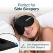 MyHalos® Sleep Mask – 3D Blackout Eye Mask for Women & Men, Side Sleepers, Zero Pressure Memory Foam Eyelash Friendly, Breathable,Award-Winning Sleep Aid for Travel (Black, 1 Count (Pack of 1) 🍁 All In One Marketplace Canada