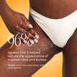 Bushbalm Ingrown Hair Exfoliating Scrub – Pre-Shave Sugar Scrub for Ingrown Hairs, Razor Bumps & Dry Skin – Gently Buffs & Soothes Sensitive Skin - Vanilla Tangerine 236 ml - Formerly Sweet Escape 🍁 All In One Marketplace Canada