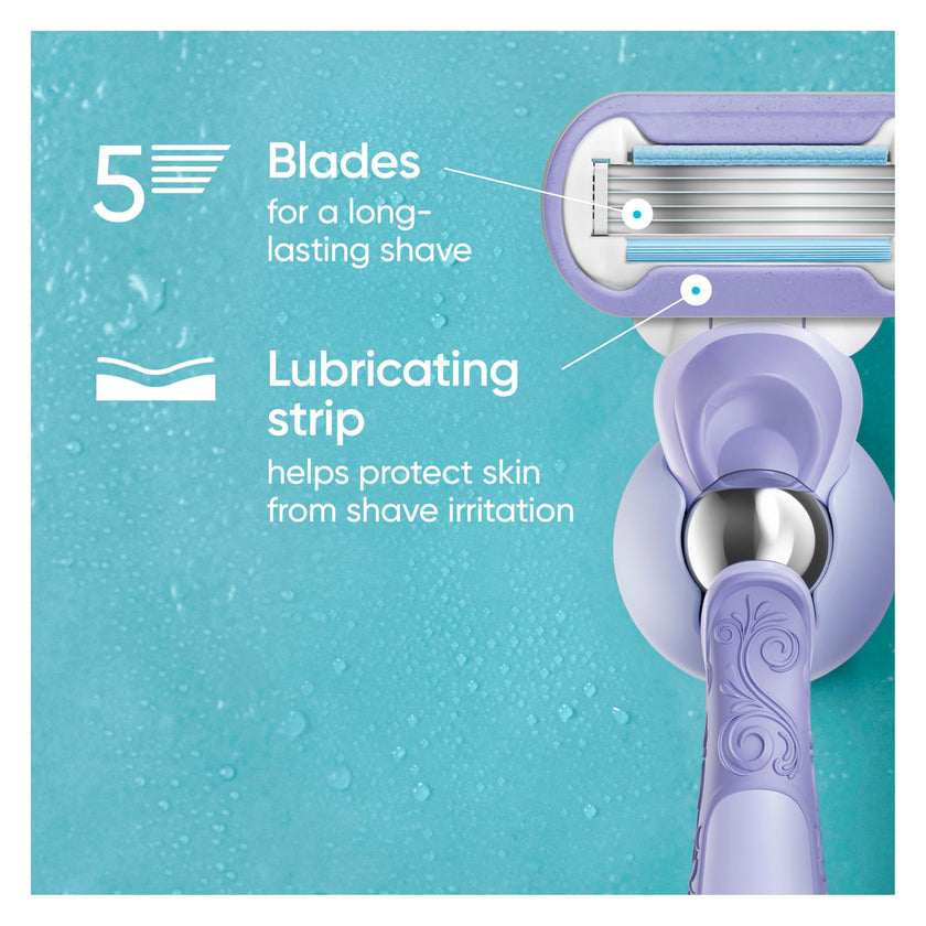 Gillette Venus Extra Smooth Contour Women’s Razor Blades, 5-Bladed Razor Refills, 1 Pack (Count of 6) 🍁 All In One Marketplace Canada