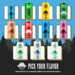 SOBER CARPENTER - DDH Hazy IPA Beer (Craft), All-Occasion Non Alcoholic Beer (with Lactose), Non Alcoholic Spirits & Alcohol Alternative, Low Calorie Drink with 70 Calories, Pack of 12 (16 oz Ea) 🍁 All In One Marketplace Canada