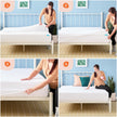 LINENSPA Zippered Encasement Waterproof, Dust Mite Proof, Bed Bug Proof, Hypoallergenic Breathable Mattress Protector, Twin, White 🍁 All In One Marketplace Canada