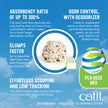 Catit Go Natural Pea Husk Multi-Cat Clumping Cat Litter, Vanilla, 6.4 kg, Dust Free & Lightweight Cat Litter, Cat Liter, Cat Litter Clumping, Bentonite Clay 🍁 All In One Marketplace Canada