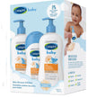 Cetaphil Baby Gift Pack, Newborn Skincare Essentials Set, Baby Lotion, Wash & Shampoo, Moisturizing Oil, Dermatologist Recommended, Paraben Free, 3 Count 🍁 All In One Marketplace Canada