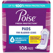 Poise Postpartum Incontinence Pads, Moderate Absorbency, Long, 108 Count (2 Packs of 54) 🍁 All In One Marketplace Canada