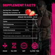 Creatine Monohydrate Gummies 5000mg for Men & Women, Gomitas de Creatina 5g Creatine Monohydrate, 0g Sugar Creatine Pre-Workout for Muscle Strength, Vegan, 120 Count Strawberry (Pack of 1) 🍁 All In One Marketplace Canada