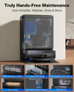 ECOVACS DEEBOT T90 PRO OMNI Robot Vacuum and Mop, 30,000Pa Suction, Instant Self-Cleaning OZMO Roller Mop, TruEdge Deep Edge Cleaning, ZeroTangle, Hot Water Wash & 145°F Air Dry, AI Obstacle Avoidance 🍁 All In One Marketplace Canada