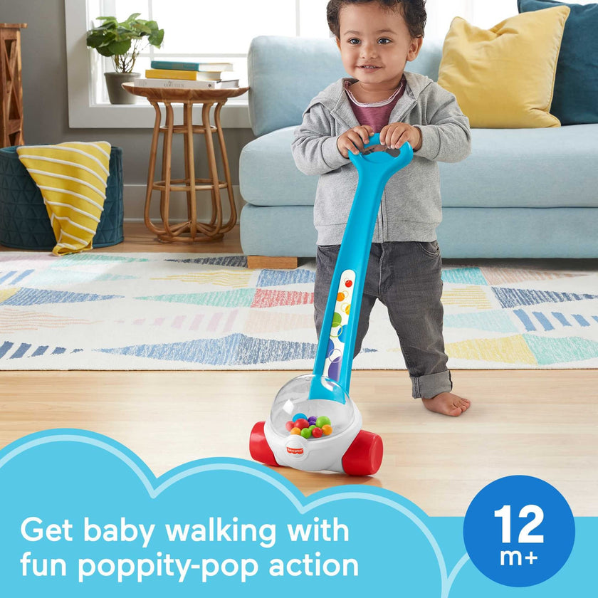 Fisher-Price Corn Popper, Blue Push-Along Toy 🍁 All In One Marketplace Canada