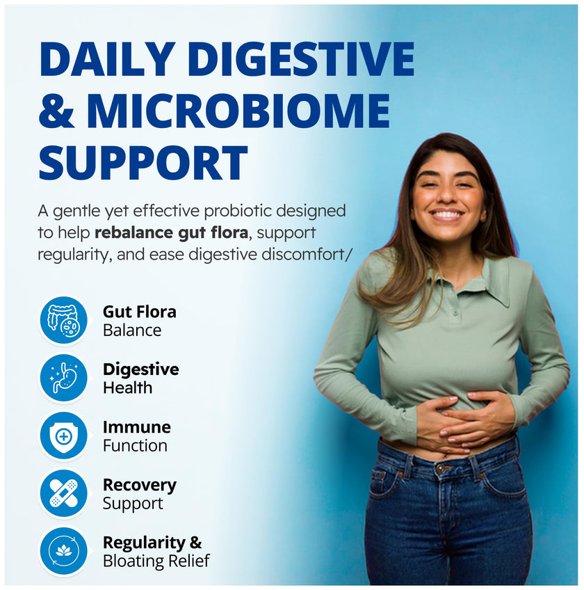 CanPrev Pro-Biotik 15 Billion CFU, 60 V-Caps 60-Day Supply - Non-GMO & Gluten-Free - Advanced Gut Health Formula with 5 Probiotic Strains Supplement - Supports Digestive Balance and Eases Bloating 🍁 All In One Marketplace Canada