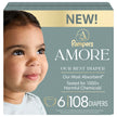 Pampers AMORE, Size 6, Our Best Diaper, 1 Pack (Count of 108) 🍁 All In One Marketplace Canada