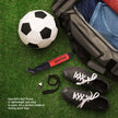 SPORTBIT Ball Pump for Sports Balls - Basketball Pump, Volleyball Pump, Football & Soccer Ball Air Pump - Hand Pump for All Sport Balls - Push & Pull Inflating System - Goes with 5 Needles Set 🍁 All In One Marketplace Canada
