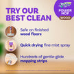 Swiffer Power Mop Wood, Hardwood Floor Cleaner for Mopping Home, All Purpose Multi-Surface Cleaning Set Includes PowerMop Wood, 2 Pads, 1 Quickdry Lemon Solution, & 2 Batteries, 5 Count 🍁 All In One Marketplace Canada