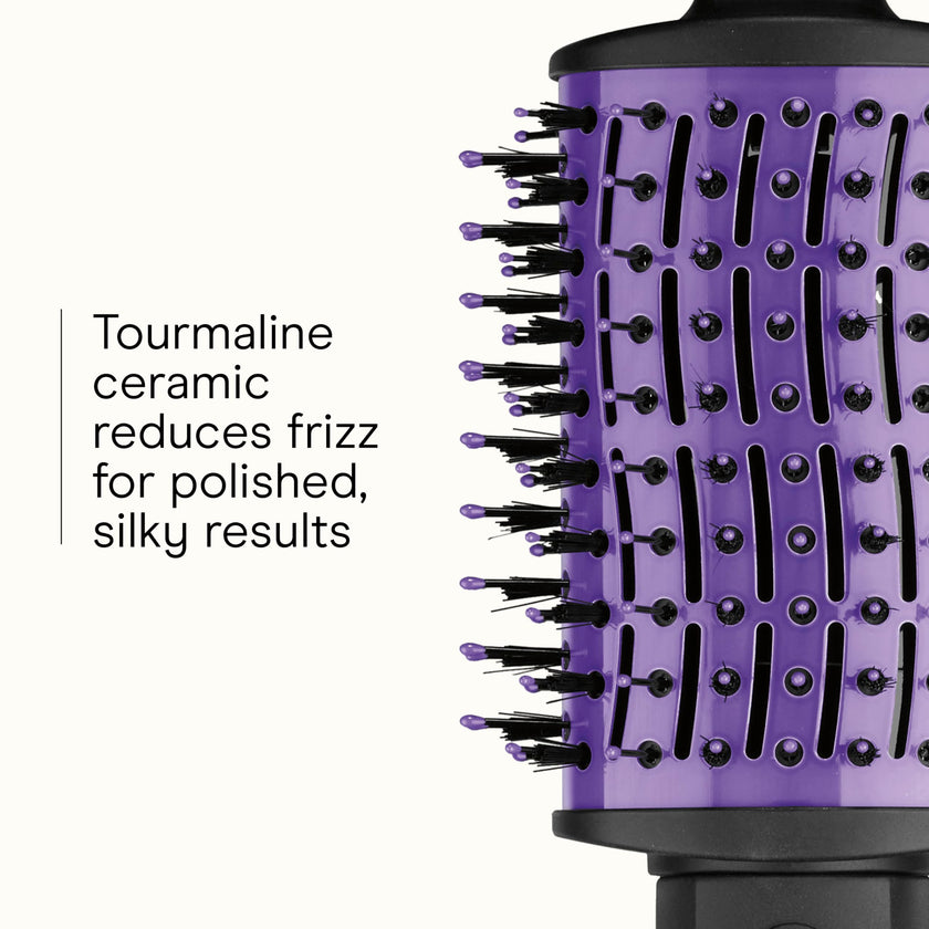 The Knot Dr. for Conair BC116C Detangling Hot Air Brush, Wet/ Dry Styler, Blow Dryer Brush in Pink, Blowout Brush 3 Heat Settings, 1000 Watts, Dry, Style and Volumize 🍁 All In One Marketplace Canada