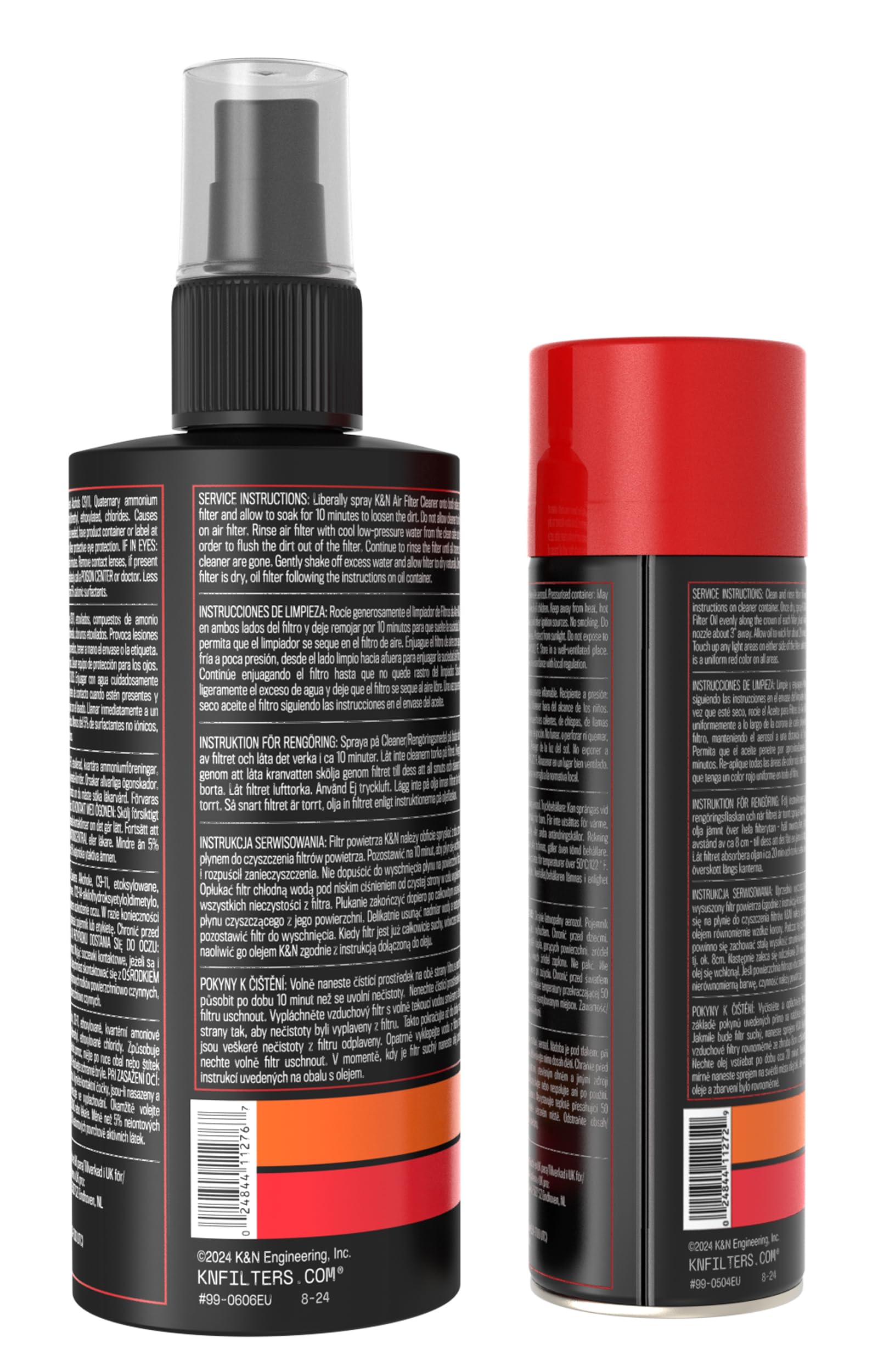 K&N Filters Filter Care Service Kit - Squeeze Red, 8 oz. Squeeze Oil 🍁 All In One Marketplace Canada