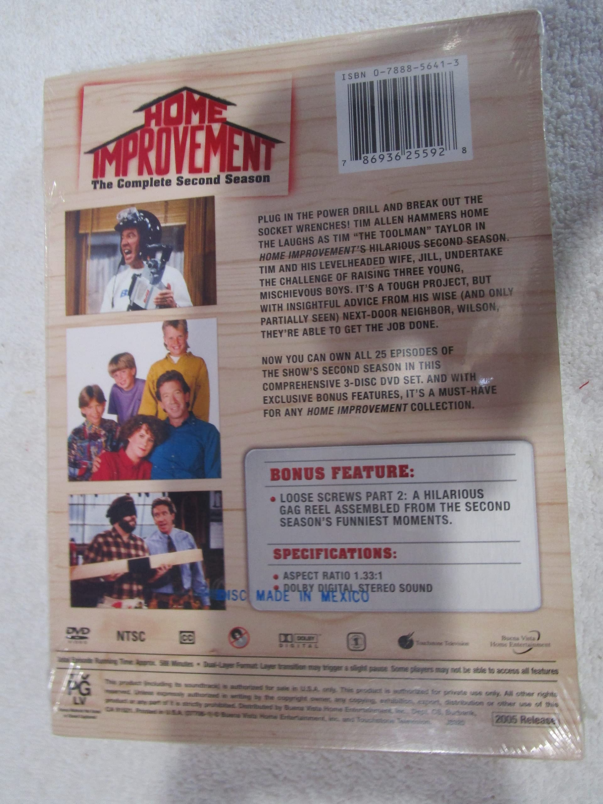 Home Improvement: The Complete Second Season