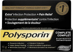 Polysporin Complete Antibiotic Ointment Heal Fast Formula 15g or 30 g