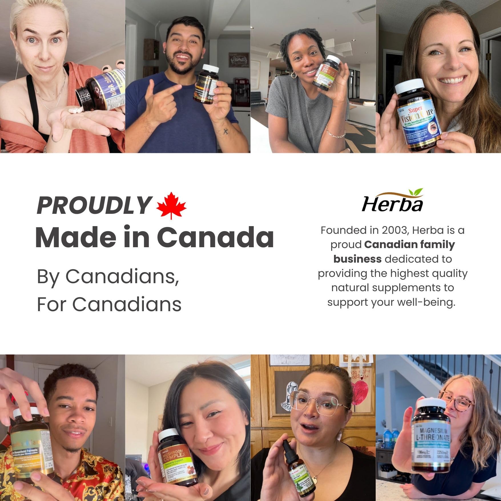 Herba Glutathione Supplement 500mg - 60 Vegetable Capsules | L Glutathione Reduced Active Form | Super Glutathione 500mg Capsule for Antioxidants | >98.5% Purity | Made in Canada 🍁 All In One Marketplace Canada