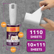 Lint Rollers for Pet Hair Extra Sticky, 1110 Sheets Mega Value Set Lint Roller with 5 Upgraded Handles, 10 Rollers Portable Pet Lint Remover for Clothes, Furniture, Carpet, Dog & Cat Hair Removal 🍁 All In One Marketplace Canada