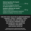 Magnesium Glycinate 200 mg Capsules (Elemental) from Non-Buffered Fully Chelated 100% Magnesium Bisglycinate - 62 Max-Capacity High-Absorption Capsules - Made in Canada - Nutritionn 🍁 All In One Marketplace Canada