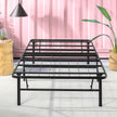 ZINUS SmartBase Tool-Free Assembly Mattress Foundation / 14 Inch Metal Platform Bed Frame/No Box Spring Needed/Sturdy Steel Frame/Underbed Storage, Black, Twin, Regular 🍁 All In One Marketplace Canada