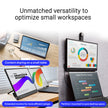 ASUS ZenScreen 15.6” Portable Monitor for Laptop (MB169CK) - Dual USB-C, Mini-HDMI, Plug & Play External Screen for Travel Dual Setup, Full HD, IPS, Anti-Glare Surface, 360° Kickstand, 3yr Warranty 🍁 All In One Marketplace Canada