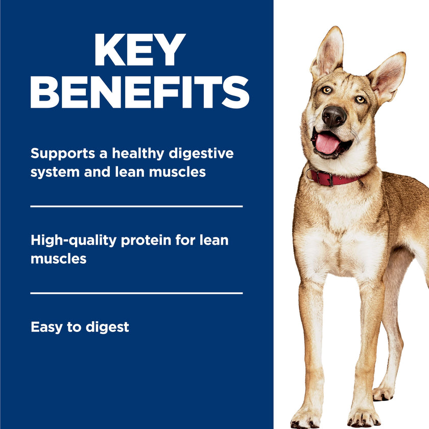 Hill's Science Diet Adult 1-6, Premium Nutrition, Wet Dog Food, Beef & Vegetables Stew, 12.8 oz Can, Case of 12 🍁 All In One Marketplace Canada